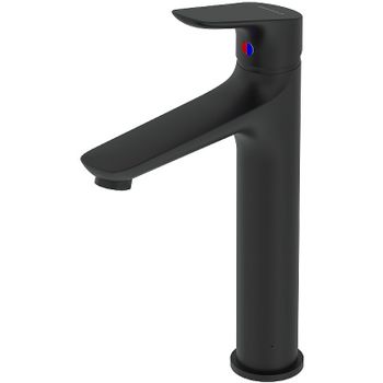 Смеситель для раковины Damixa Jupiter 770250301 Черный матовый — фото 1, Смесители для раковины