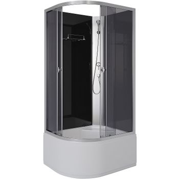Душевая кабина Niagara Eco 90x70 R E90/70/40R/TN/BK без гидромассажа — фото 1, Душевые кабины