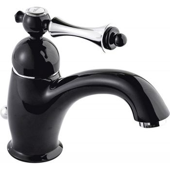 Смеситель для раковины Cezares MARGOT-LSM1-NOP Черный матовый — фото 1, Смесители для раковины
