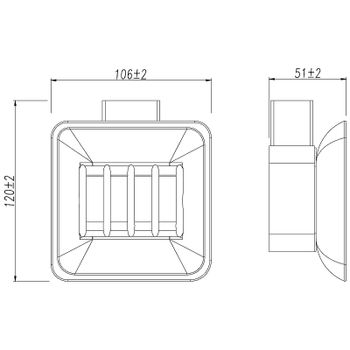 Мыльница Lemark Smooth Line 9741016 Хром — фото 4, Мыльницы