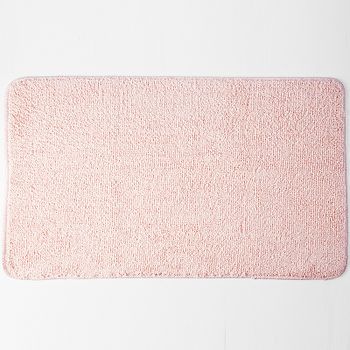Коврик для ванной комнаты WasserKRAFT Vils 75х45 BM-1011 Розовый — фото 1, Коврики для ванной комнаты