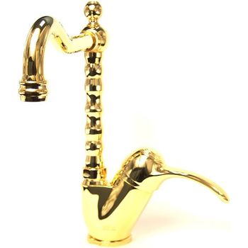 Смеситель для раковины Webert Aurora AU831702010 Золото — фото 1, Смесители для раковины