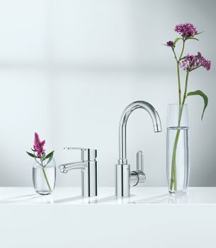 Смеситель для раковины Grohe Eurostyle Cosmopolitan 23037002 Хром — фото 4, Смесители для раковины