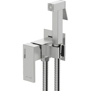 Гигиенический душ со смесителем WasserKRAFT A71338 Никель — фото 1, Гигиенические души