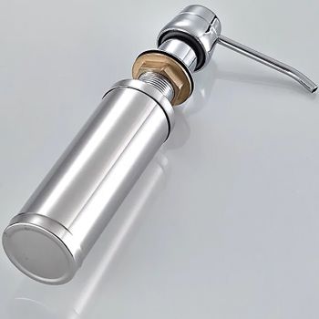 Дозатор для моющего средства Haiba HB405 Хром — фото 4, Дозаторы для кухонных моек