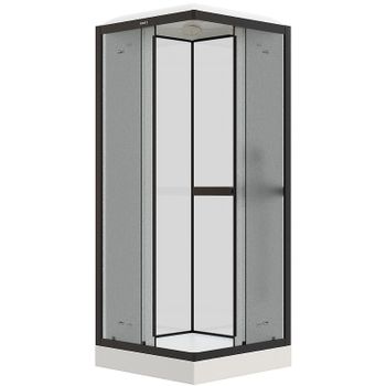 Душевая кабина Parly Frost 80x80 FQ811B без гидромассажа — фото 1, Душевые кабины