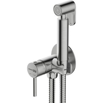 Гигиенический душ со смесителем WasserKRAFT A70338 Никель — фото 1, Гигиенические души