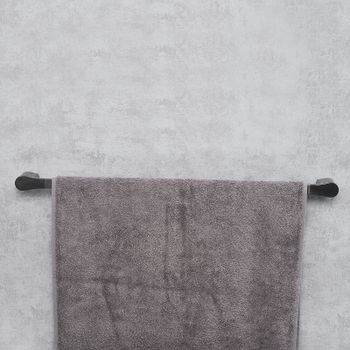 Полотенцедержатель WasserKRAFT Wiese K-8930 Оружейная сталь — фото 3, Полотенцедержатели