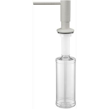 Дозатор для моющего средства Paulmark Decus D004-BE Бежевый — фото 1, Дозаторы для кухонных моек