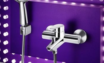 Комплект смесителей Vitra Axe S A49152EXP Хром — фото 3, Готовые комплекты для ванной комнаты