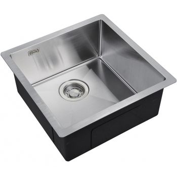 Кухонная мойка ZorG Light ZL R 440440 Нержавеющая сталь — фото 1, Кухонные мойки
