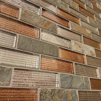 Мозаика Caramelle mosaic Naturelle 8 мм Alcantara Ruggine 26x29,8 см — фото 4, Мозаика