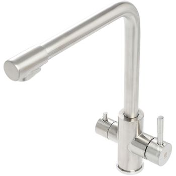 Товар: Смеситель для кухни Orange Steel M99-008ni Никель - фото 2 Смеситель для кухни Orange Steel M99-008ni Никель — фото 2, Смесители для кухни