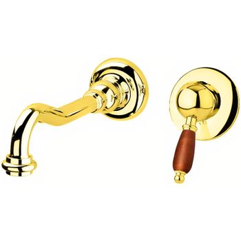 Смеситель для раковины Cezares Elite ELITE-BLS1-03/24-Nc Золото 24 карат — фото 1, Смесители для раковины