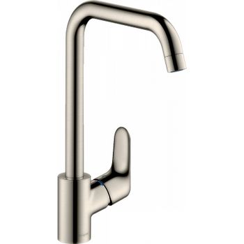 Смеситель для кухни Hansgrohe Focus E2 31820800 Сталь — фото 1, Смесители для кухни