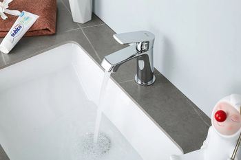 Смеситель для раковины Frap H71 F1071 Хром — фото 6, Смесители для раковины