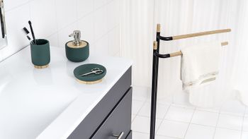 Напольная стойка Ridder Albany 11120110 Черная — фото 6, Стойки - набор держателей