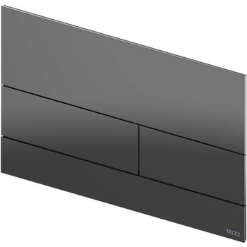 Клавиша смыва Tece Square II 9240837 для унитаза PVD Polished Black Chrome — фото 2, Кнопки смыва