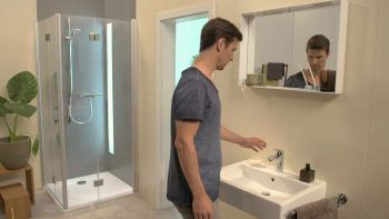 Смеситель для раковины Hansgrohe Logis 71100000 Хром — фото 24, Смесители для раковины