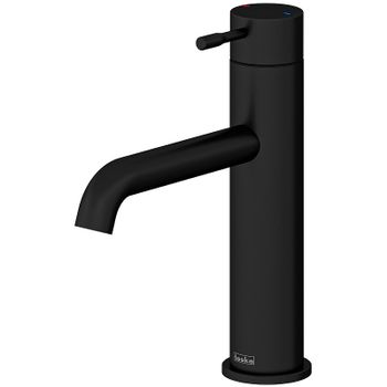 Смеситель для раковины Teska Atlas Leo S E5714 Черный матовый — фото 1, Смесители для раковины