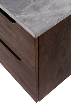 Тумба под раковину BelBagno Etna-H60 90 ETNA-H60-900-2C-SO-RW-P подвесная Rovere Moro — фото 25, Тумбы под раковину