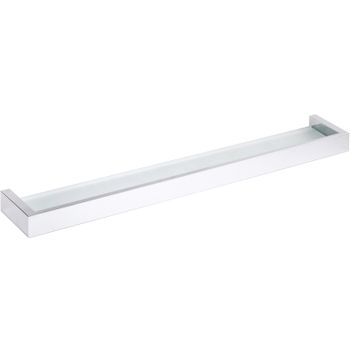 Стеклянная полка Bemeta Gamma 145802312 Хром — фото 1, Полки для ванной и душа