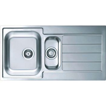 Кухонная мойка Alveus Line Maxim 10 SAT-90 980x500 1089610 Сатинированная сталь — фото 1, Кухонные мойки