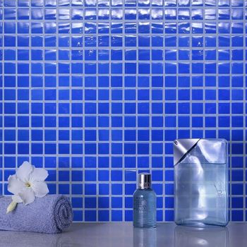 Стеклянная мозаика Alma Opaco NB-BL570 (N068) 32,7х32,7 см — фото 7, Мозаика