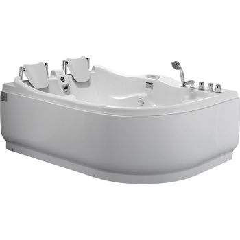 Акриловая ванна Gemy 180х121 G9083 K L с гидромассажем — фото 1, Акриловые ванны