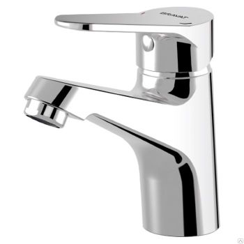 Смеситель для раковины Bravat Eco F1111147C Хром — фото 1, Смесители для раковины