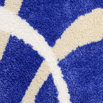 Коврик для ванной комнаты WasserKRAFT Rhein 90х60 BM-6205 Синий — фото 2, Коврики для ванной комнаты