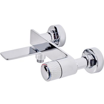 Душевая система Orange Push M01-912cr Хром — фото 2, Душевые стойки