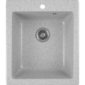 Кухонная мойка Domaci Бьелла DMC-17 GWS-17-310 Серая — фото 1, Кухонные мойки