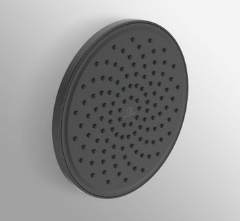 Комплект верхнего и ручного душа Ideal Standard Ideal Rain BD389XG Silk Black — фото 12, Встраиваемые душевые комплекты