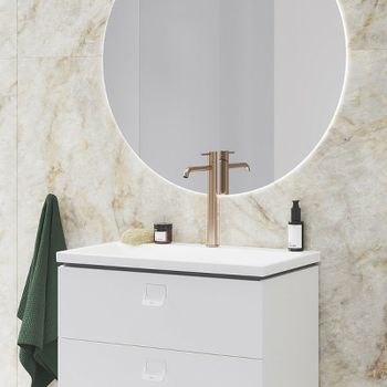 Смеситель для раковины Ravak Espirit ES 014.60RGB X070393 Розовое золото — фото 4, Смесители для раковины