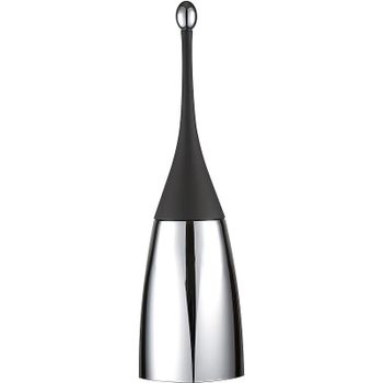 Ершик для унитаза Nofer 09108.N Хром Черный — фото 1, Ершики для унитаза