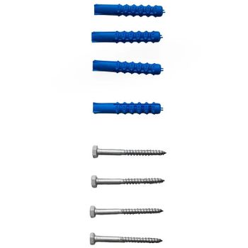 Поручень Aquatek POR-0000004 Хром — фото 9, Поручни для ванной