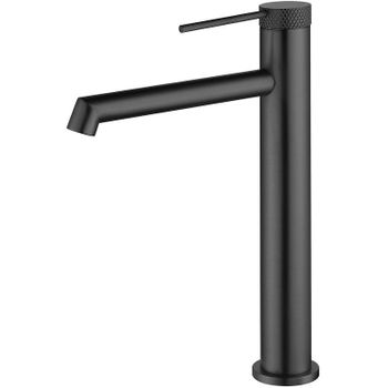 Смеситель для раковины Vincea Rim VBF-2RM2GM Вороненая сталь — фото 1, Смесители для раковины