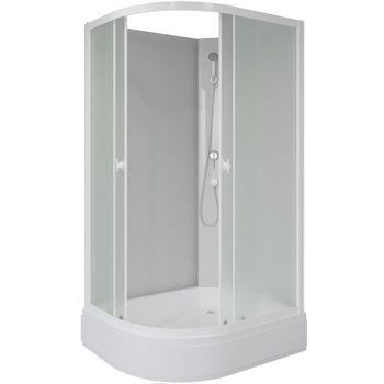 Душевая кабина Niagara Promo 110x80 R P110/80/26R/MT/BK без гидромассажа — фото 2, Душевые кабины