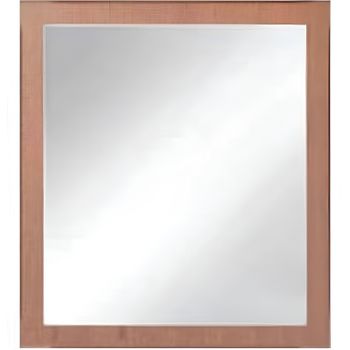 Зеркало Creto Vetra 80 15-80100N Орех — фото 1, Зеркала в ванную комнату
