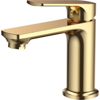 Смеситель для раковины Splenka S30.10.03 Золото матовое — фото 1, Смесители для раковины