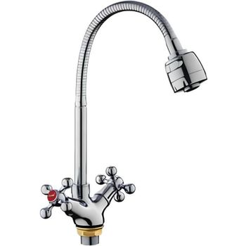 Смеситель для кухни Frap H19 F4319 Хром — фото 1, Смесители для кухни