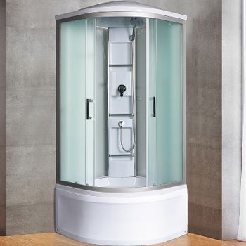 Душевая кабина River Amur 90x90 МТ 10000001375 с поддоном — фото 1, Душевые кабины