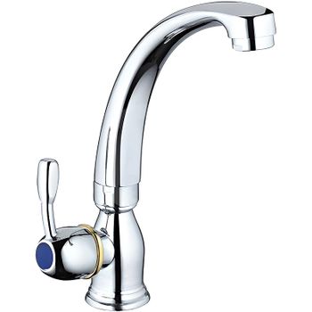 Кран для одного типа воды Frap F4196 Хром — фото 1, Краны