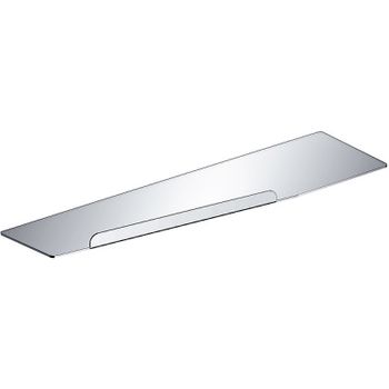 Полка стеклянная Iddis Slide SLISC00i44 Хром — фото 1, Полки для ванной и душа