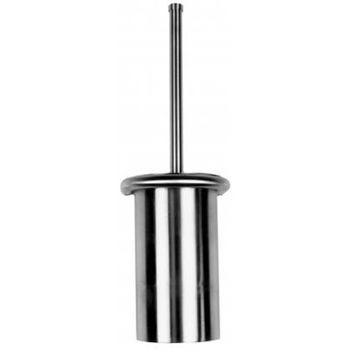 Ершик для унитаза Nofer 09077.S Матовая нержавеющая сталь — фото 1, Ершики для унитаза