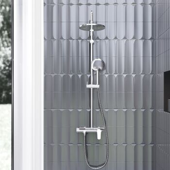 Душевая система Damixa Jupiter 977780000 Хром — фото 3, Душевые стойки