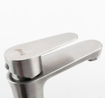 Смеситель для раковины Frap H48 F1048 Сатин — фото 2, Смесители для раковины