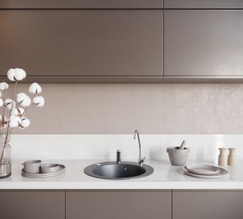 Кухонная мойка Domaci Бьелла DMC-05 GWS-05-308 Черная — фото 3, Кухонные мойки