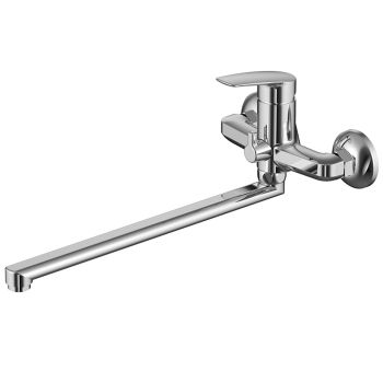 Смеситель для ванны Milardo Niagara NIASBLCM10 универсальный Хром — фото 1, Смеситель для ванны